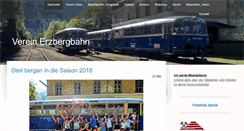 Desktop Screenshot of erzbergbahn.at